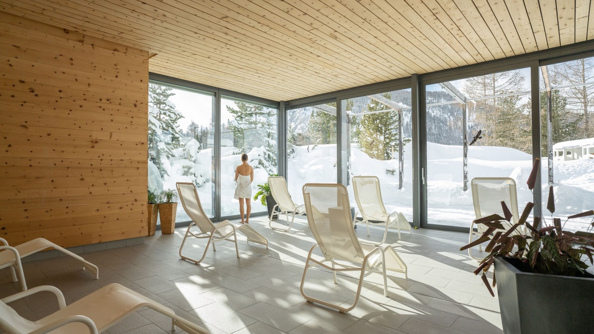 Ruhezone Pontresina Spa